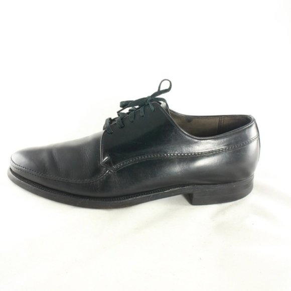 Vintage WEYENBERG MASSAGIC Black Wingtip Shoes - Picture 2 of 8